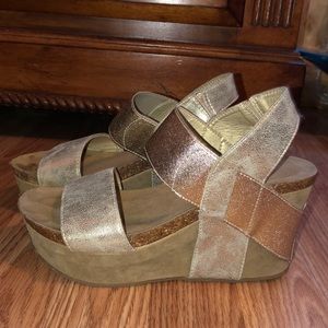 🌟Metallic wedges🌟